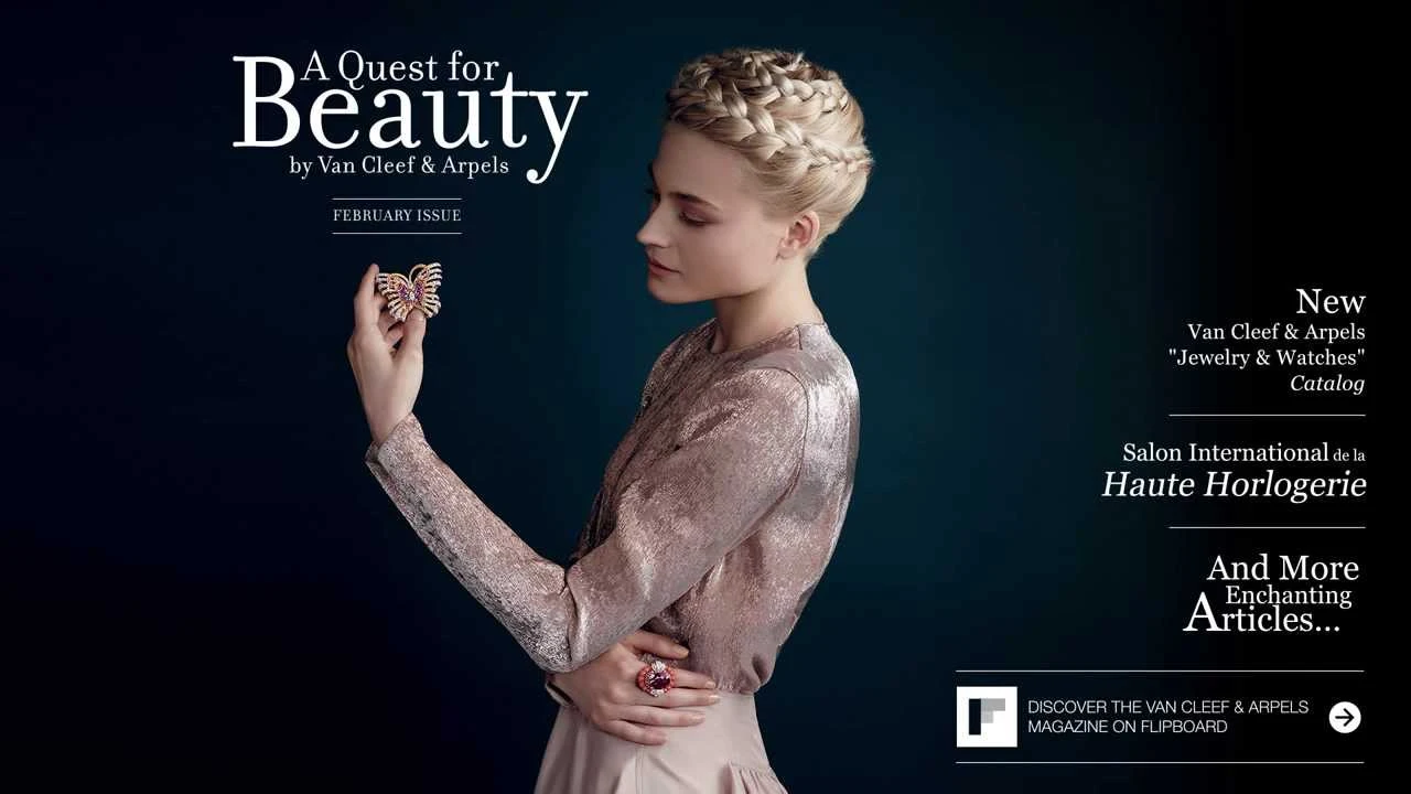 A Quest for Beauty Flipboard Magazine by Van Cleef & Arpels - February Issue